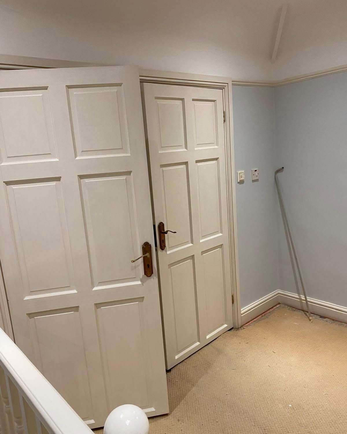 Hallway Transformation - completely refreshed and modernised hallway. Essex. Call us for a free quote on 07788 637 501